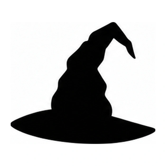 Witch hat II pumpkin pattern