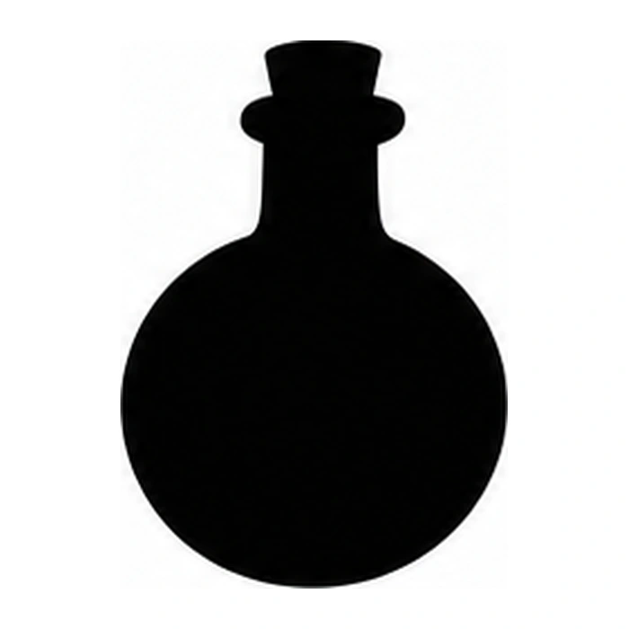 Potion bottle pumpkin pattern