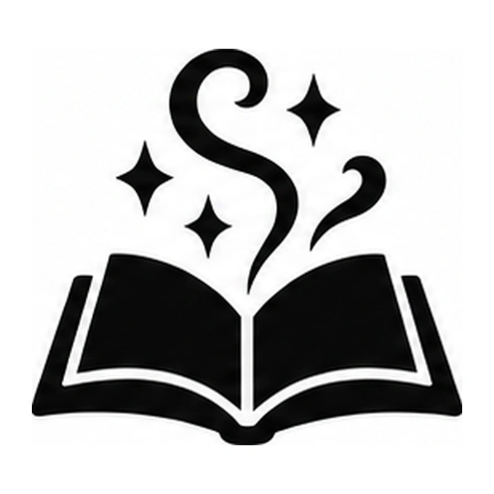 Open spellbook pumpkin pattern