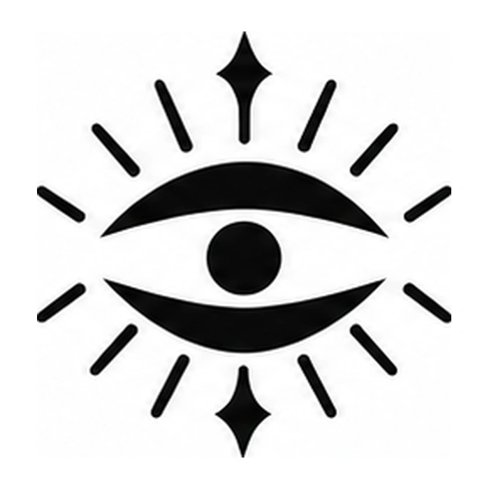 Mystic eye pumpkin pattern