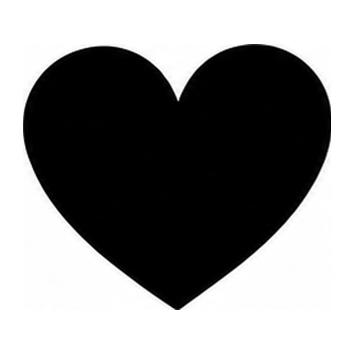Big heart pumpkin pattern