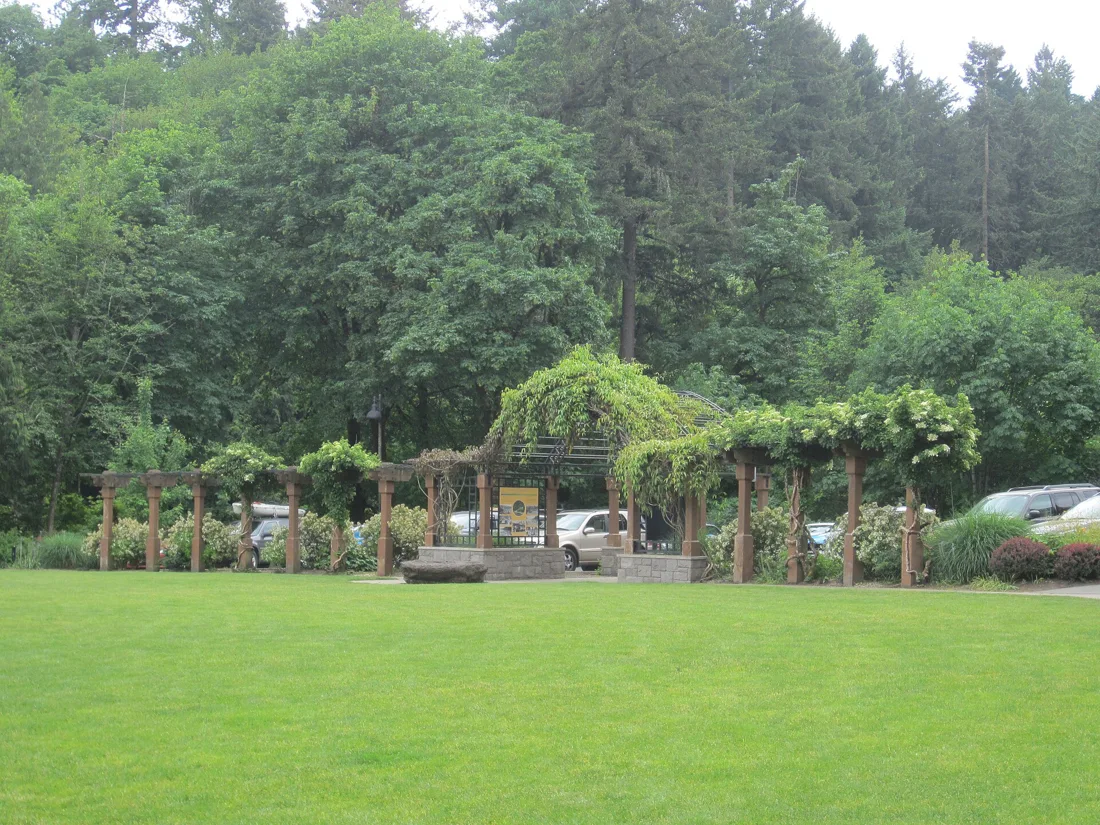 George Rogers Park in Lake Oswego, Oregon, photographed May 19, 2018. Location context; Halloween activity is not pictured.