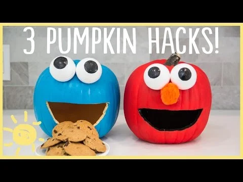 Pumpkin preparation and decorating hacks video thumbnail